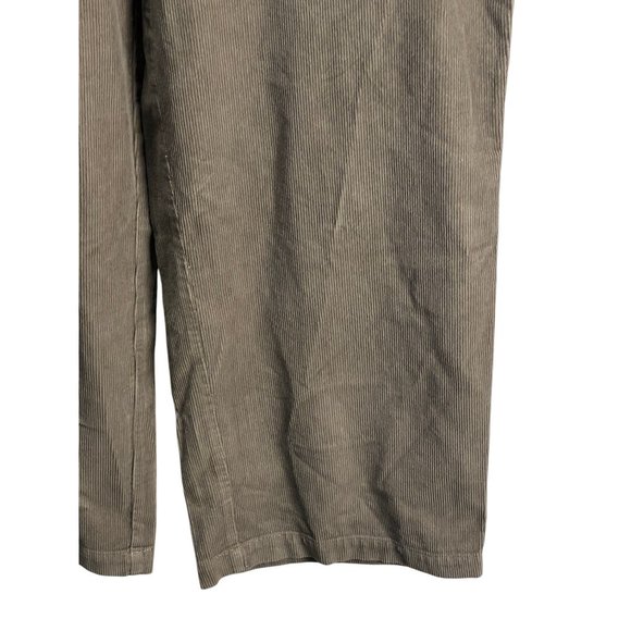 Croft & Barrow Mens 40x30 Classic Corduroy Flat Front Pants Cotton Tan  Retro - Picture 7 of 16